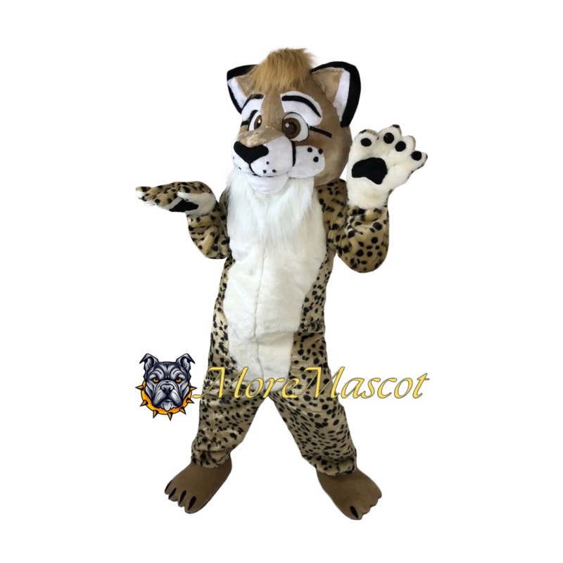 Superb Cheetah Mascot Costume