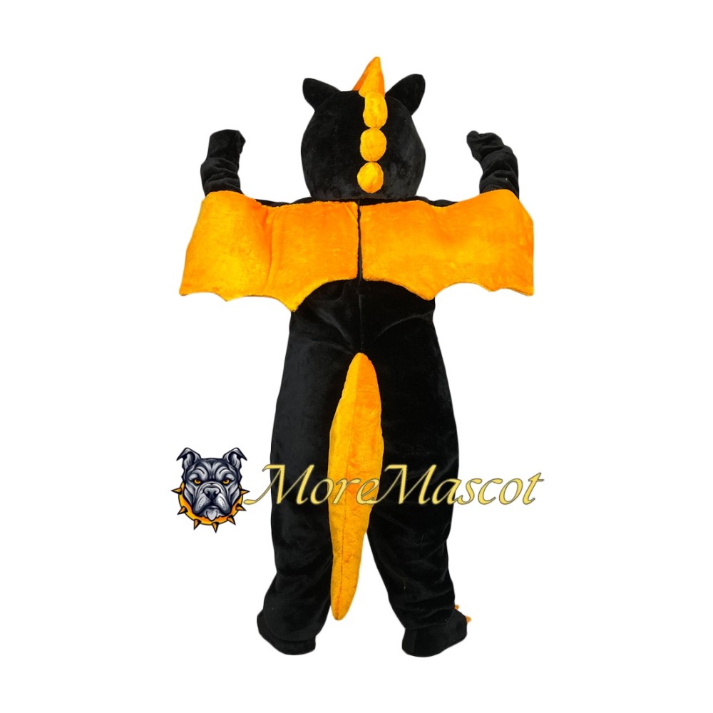 Black Dragon Mascot Costume