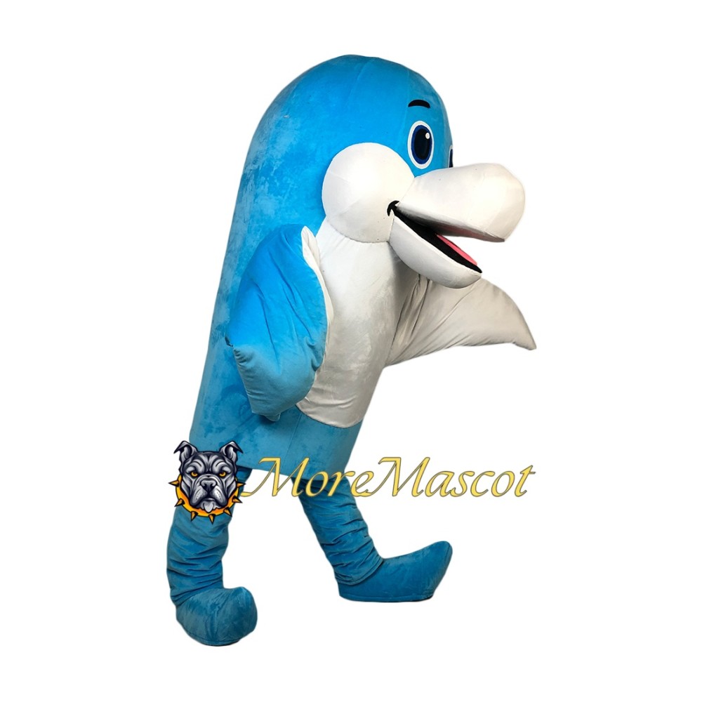 Happy Dolphin Mascot Costume