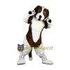 Soft Furry Dog Mascot Costume