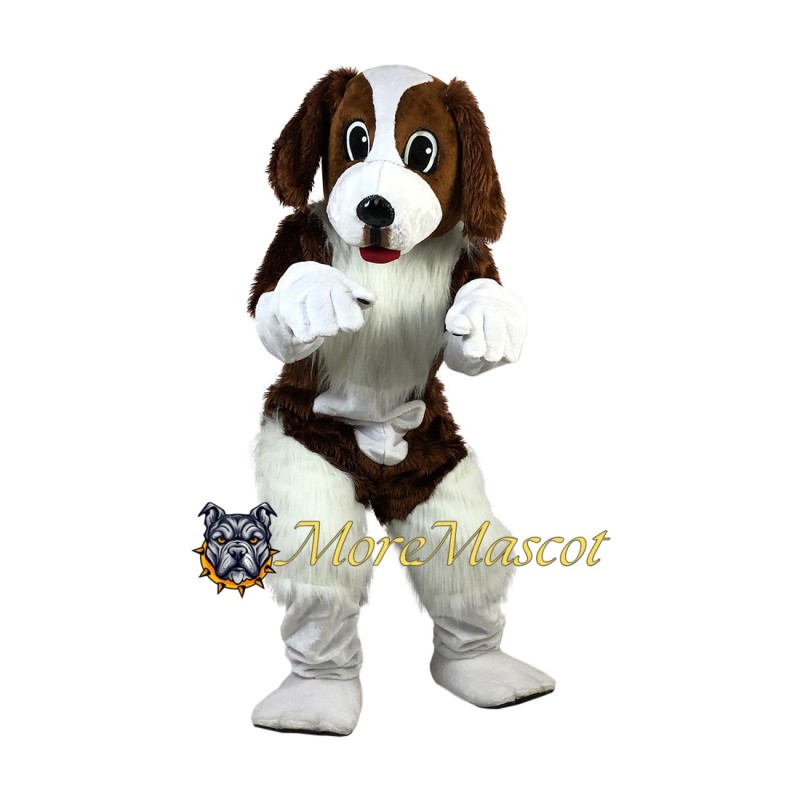 Soft Furry Dog Mascot Costume