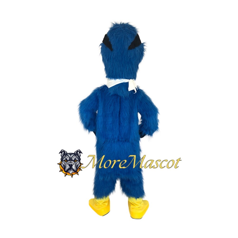 Blue Egret Mascot Costume