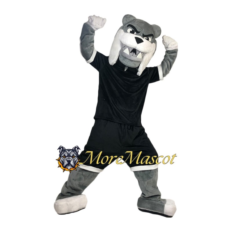 Fierce Sport Bulldog Mascot Costume