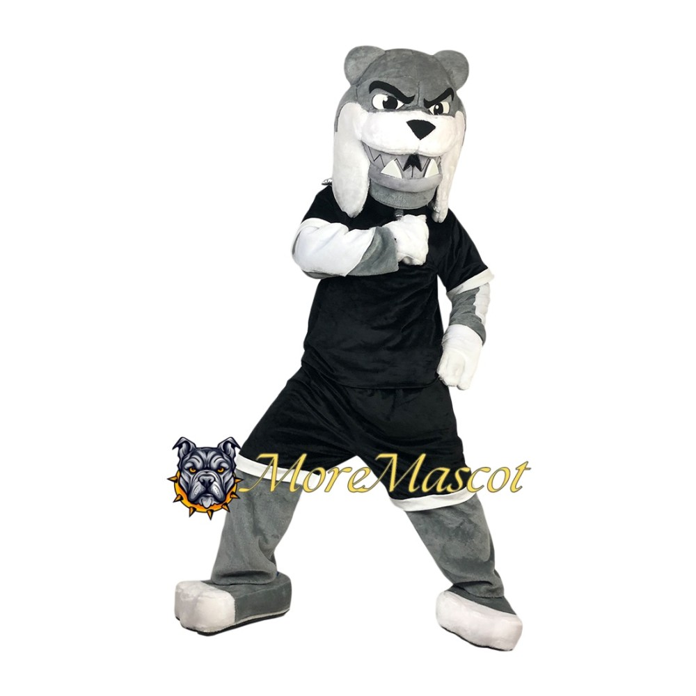 Fierce Sport Bulldog Mascot Costume