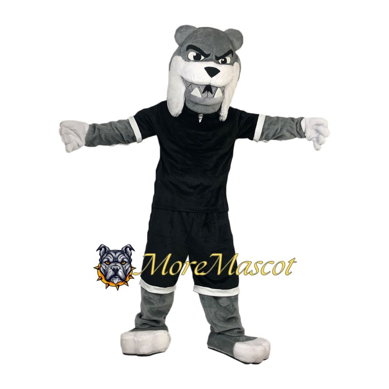 Fierce Sport Bulldog Mascot Costume