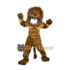 Superb Muscle Lion Mascot Costume