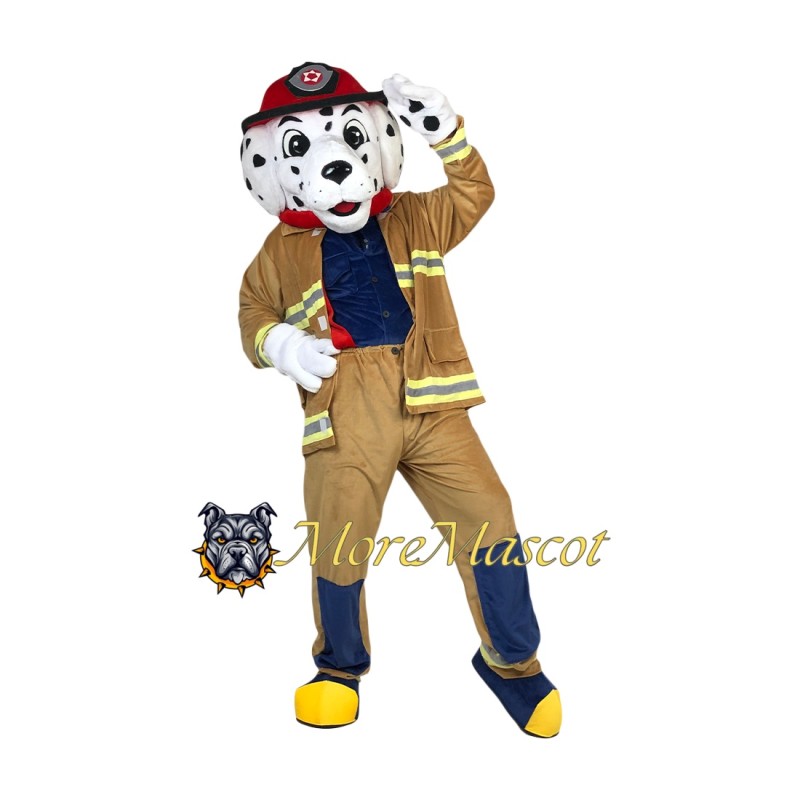 Firefighting Dog Mascot Costume