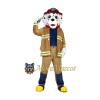 Firefighting Dog Mascot Costume