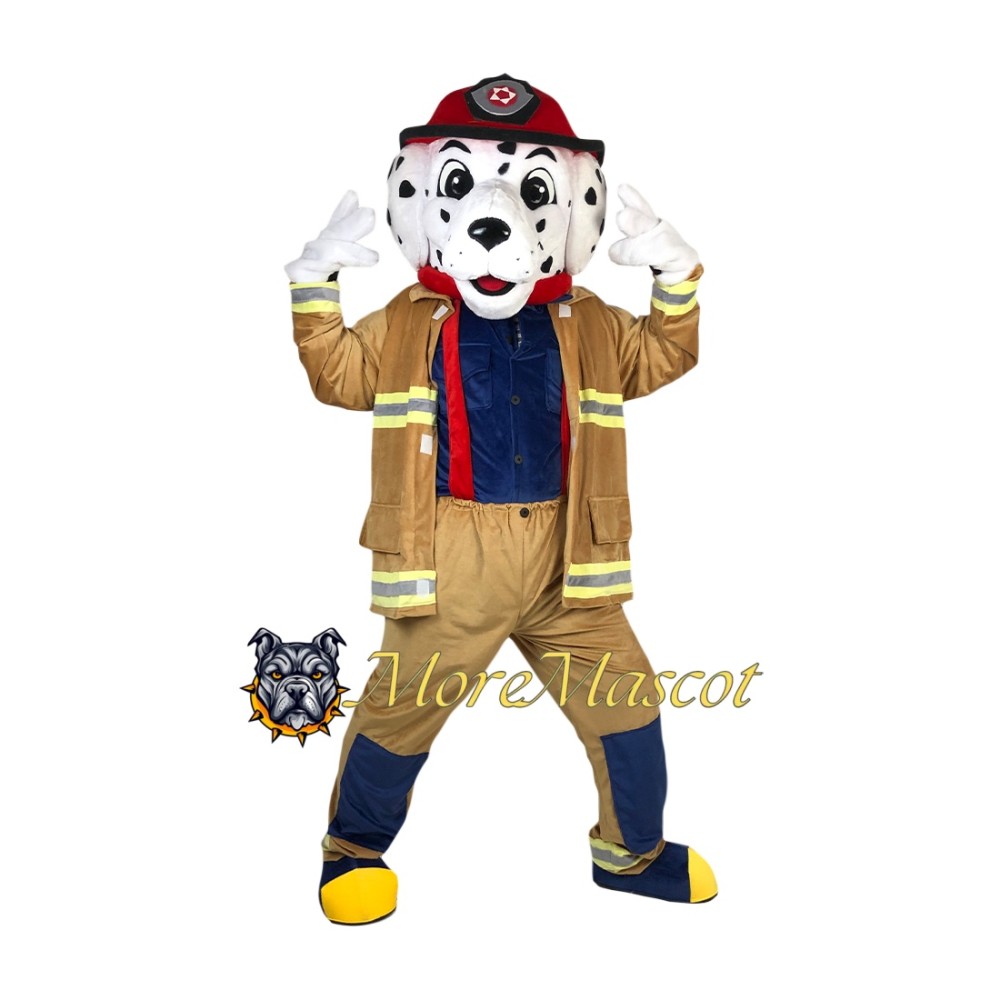 Firefighting Dog Mascot Costume
