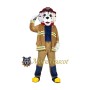 Firefighting Dog Mascot Costume