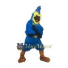 Superb Blue Eagle Mascot Costume