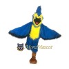 Superb Blue Eagle Mascot Costume
