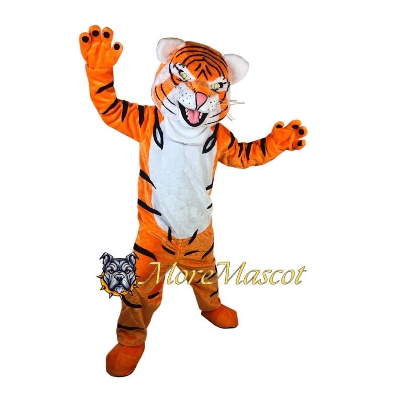 Fierce Lightweight Tiger Mascot Costume