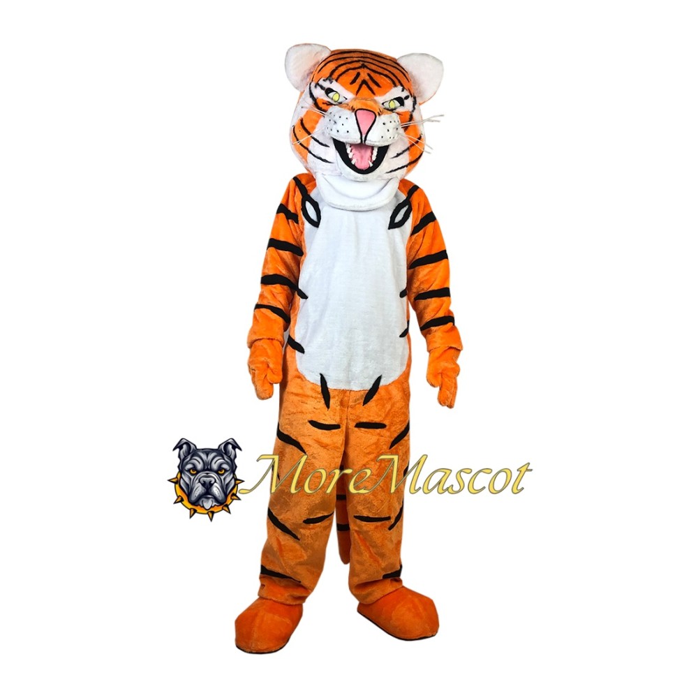 Fierce Lightweight Tiger Mascot Costume