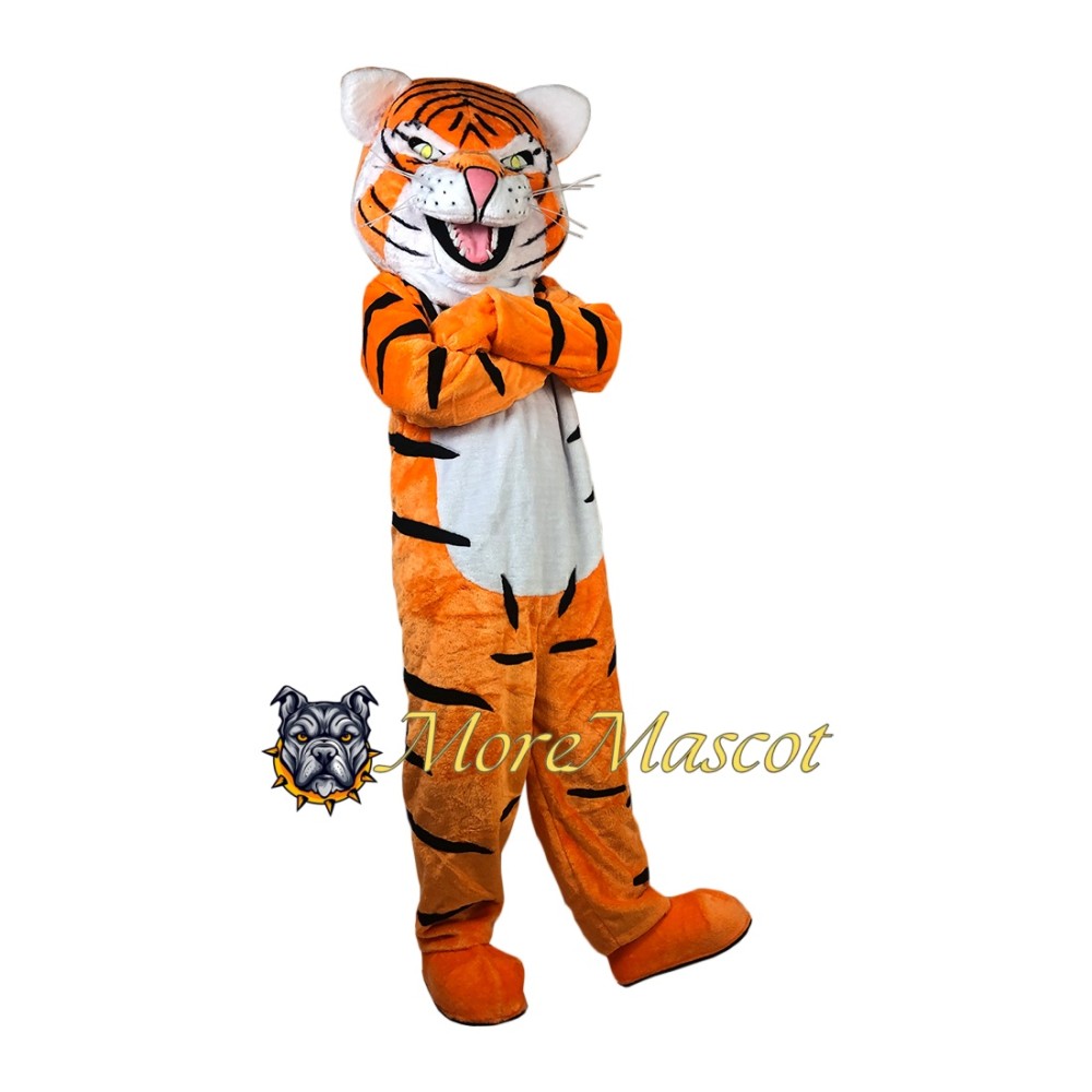 Fierce Lightweight Tiger Mascot Costume