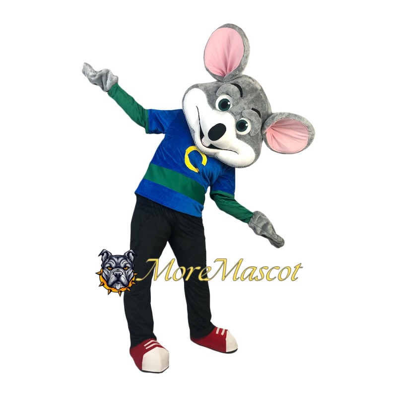 Cartoon Cheese Mouse Mascot Costume