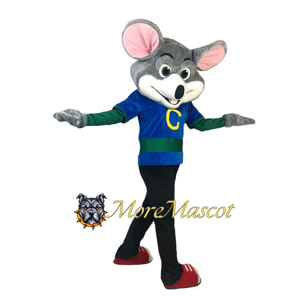 Cartoon Cheese Mouse Mascot Costume