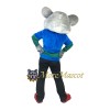 Cartoon Cheese Mouse Mascot Costume