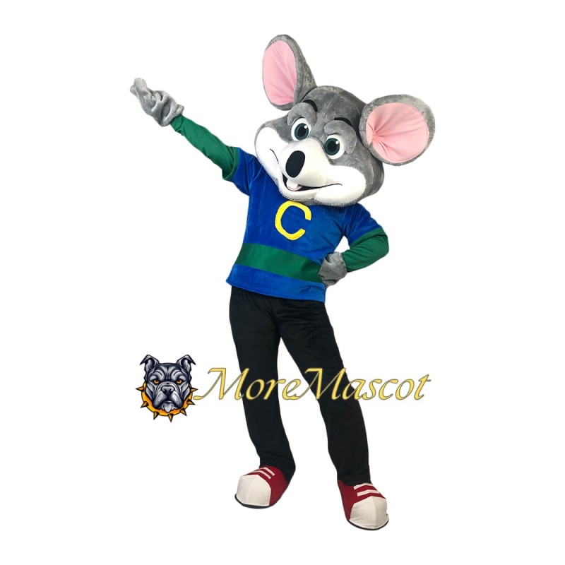 Cartoon Cheese Mouse Mascot Costume
