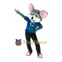 Cartoon Cheese Mouse Mascot Costume