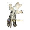 White Fox Dog Mascot Costume