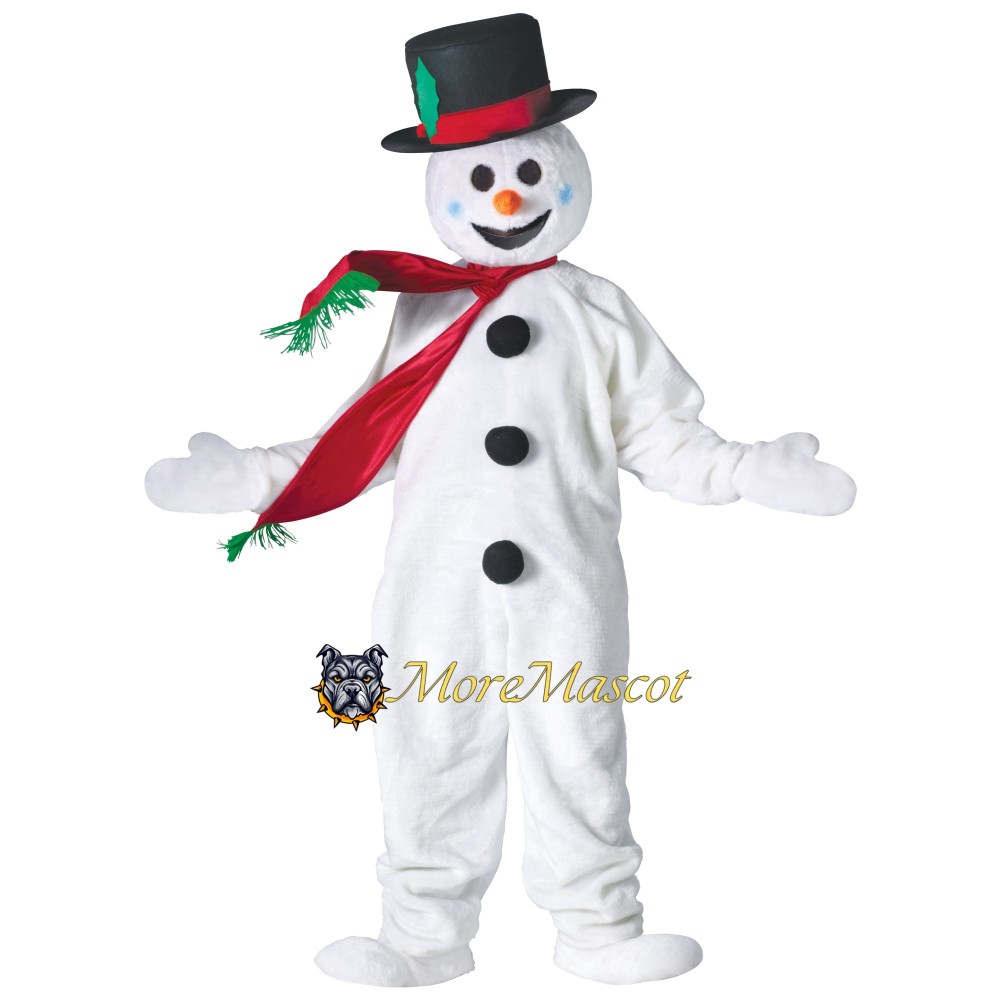 Lovely Christmas Snowman Mascot Costume