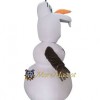 Cartoon Olaf Mascot Costume