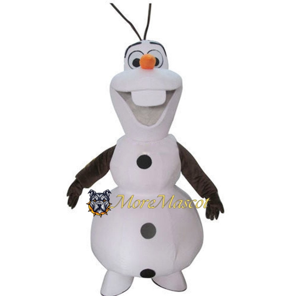 Cartoon Olaf Mascot Costume