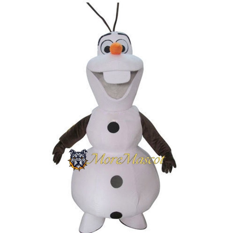 Cartoon Olaf Mascot Costume