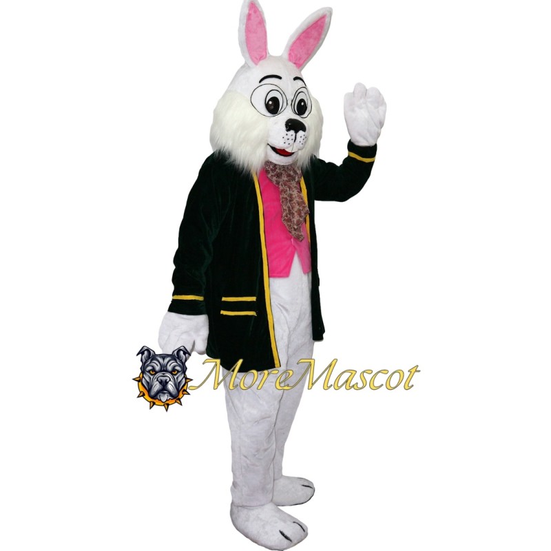 Black Wendell Rabbit Mascot Costume