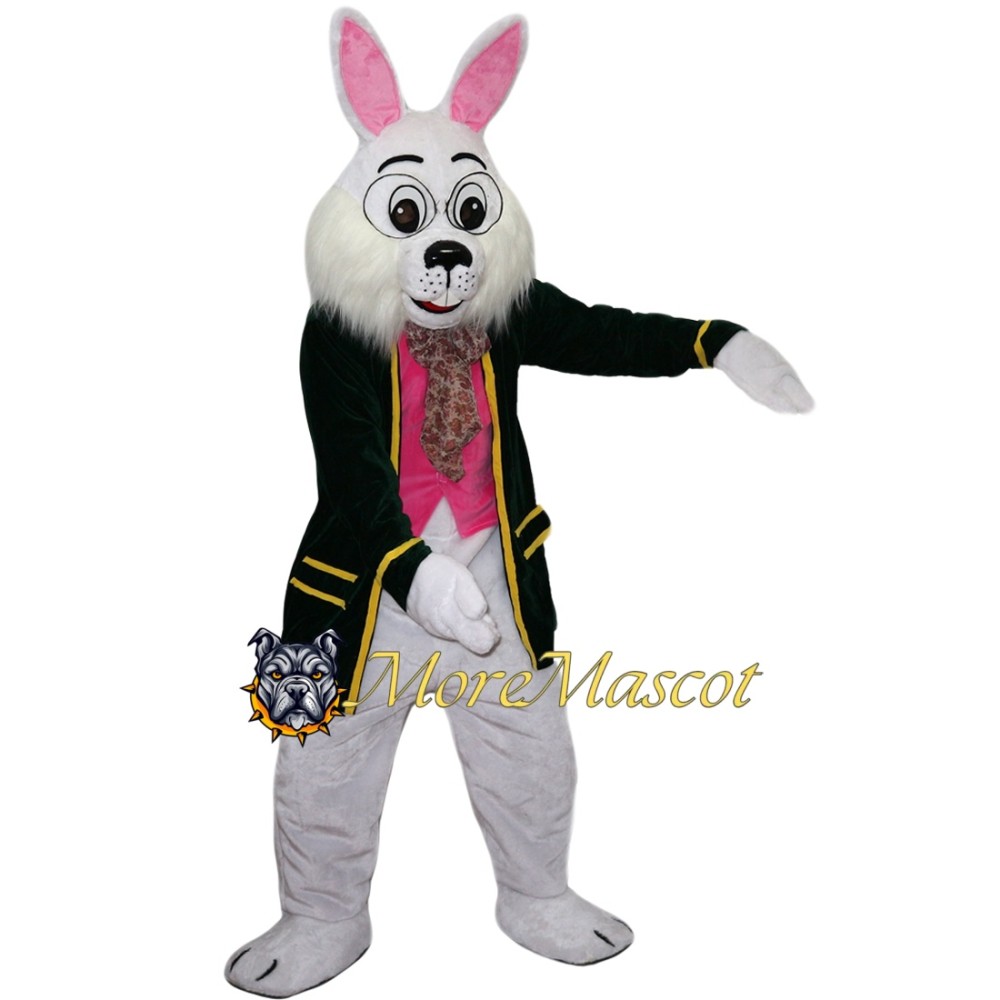 Black Wendell Rabbit Mascot Costume