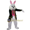 Black Wendell Rabbit Mascot Costume