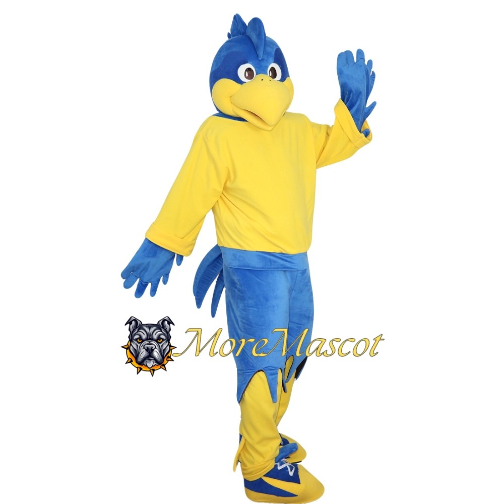 Sport Blue Eagle Mascot Costume