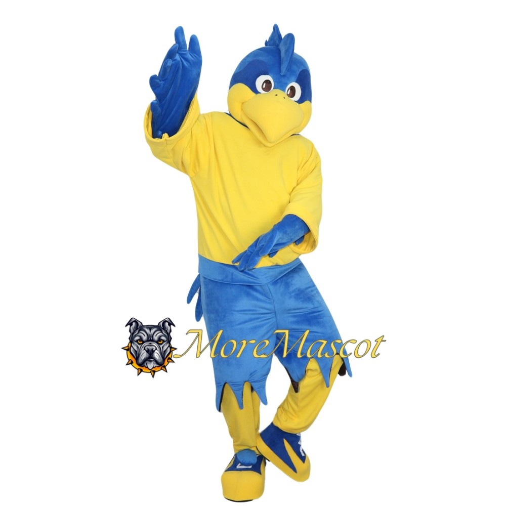 Sport Blue Eagle Mascot Costume