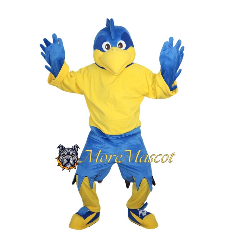 Sport Blue Eagle Mascot Costume