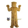 Brown Beaver Mascot Costume