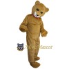 Brown Panther Mascot Costume