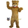 Brown Panther Mascot Costume