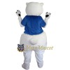 Happy Polar Bear Mascot Costume