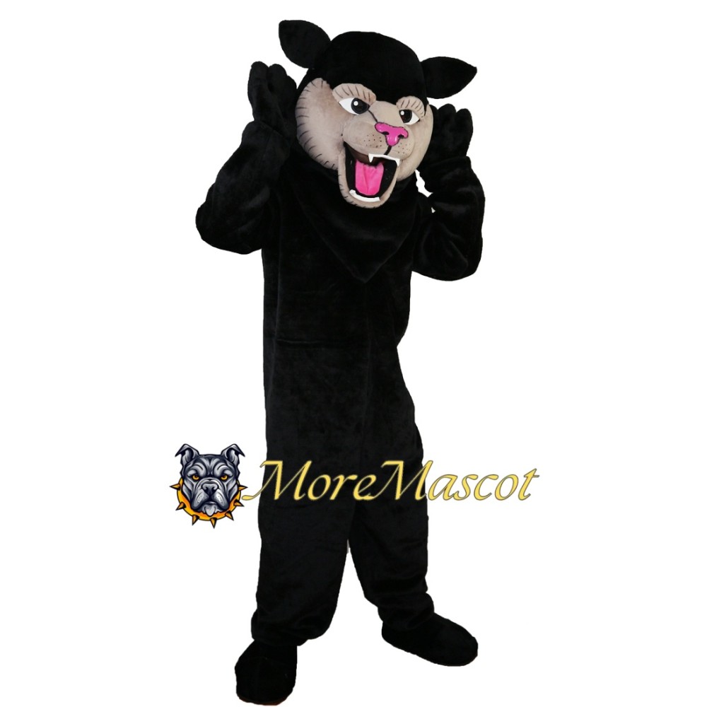 Fierce Panther Mascot Costume