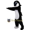 Black & White Dolphin Mascot Costume