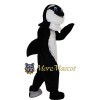 Black & White Dolphin Mascot Costume