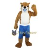 Friendly Otter Mascot Costume