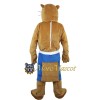 Friendly Otter Mascot Costume