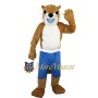 Friendly Otter Mascot Costume