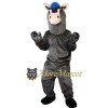 Grey Horse Mascot Costume