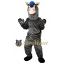 Grey Horse Mascot Costume