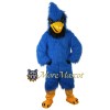 Fierce Blue Falcon Mascot Costume