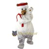 Christmas Polar Bear Mascot Costume