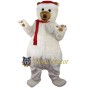 Christmas Polar Bear Mascot Costume